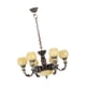 thumbnail image 4 of Candelabro En Miniatura A Escala 1/12, Muebles De Simulación, Juguetes, Lámpara Colgante, Modelo De Bronce, 4 of 5