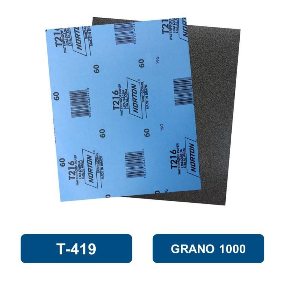 Norton - Lija Al Agua T-419 Grano 1000