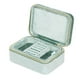 thumbnail image 1 of Caja Organizadora De Joyas De Gran Capacidad Para Reloj Día De San Valentín Mujeres Niñas Verde, 1 of 3