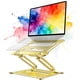 thumbnail image 1 of Soporte Laptop 10 A 15 6 Pulgadas Aluminio Plegable Dorado, 1 of 3