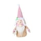 thumbnail image 3 of Gnomo De Vacaciones Invierno San Valentín Novedad Decoración Fiesta Enano Rudolph Rosa, 3 of 3