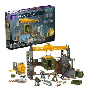 Juguete De Construcción Mega Halo Tiroteo En La Compuerta