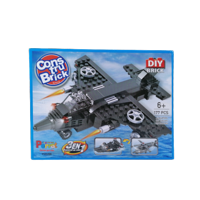 Construbrick Avión De Combate 3 En 1 Juguetes Perrot