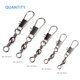 thumbnail image 4 of Accesorios de pesca MOBOREST Barrel Snap Swivel 200 piezas, 4 of 9