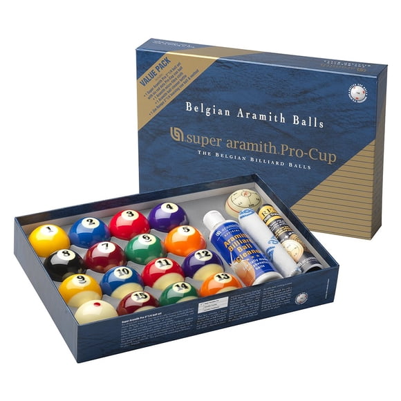 Set De Bolas De Billar Aramith Super Pro, Diámetro 5.7 Cm