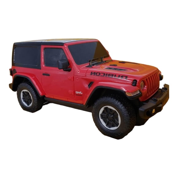 Auto a control remoto JEEP Wrangler JL Escala 1:24 Rastar rojo Tamaño Único