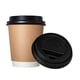 thumbnail image 3 of Set 30 Tapas Vaso Cafe 12oz Tapa Desechable Plastico Negro, 3 of 3