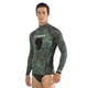 thumbnail image 1 of Rash Guard Cressi Hunter, camuflaje, cuello redondo, unisex, color verde L, 1 of 5