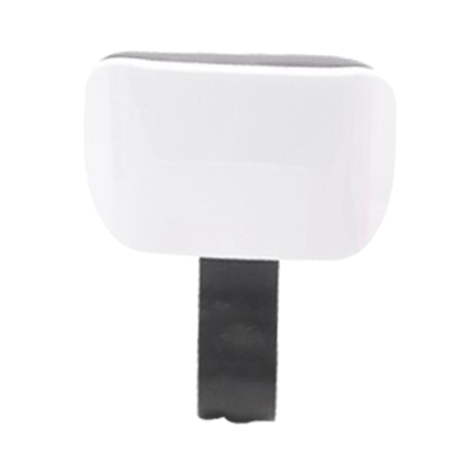 Ioensy - Cojín Universal Para Respaldo De Moto, Cojín Para Respaldo De Bicicleta Para Niños, Color Blanco