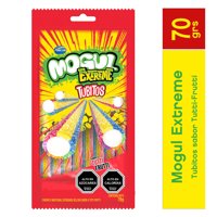 Tubitos Mogul Tutti Frutti 70 G Arcor