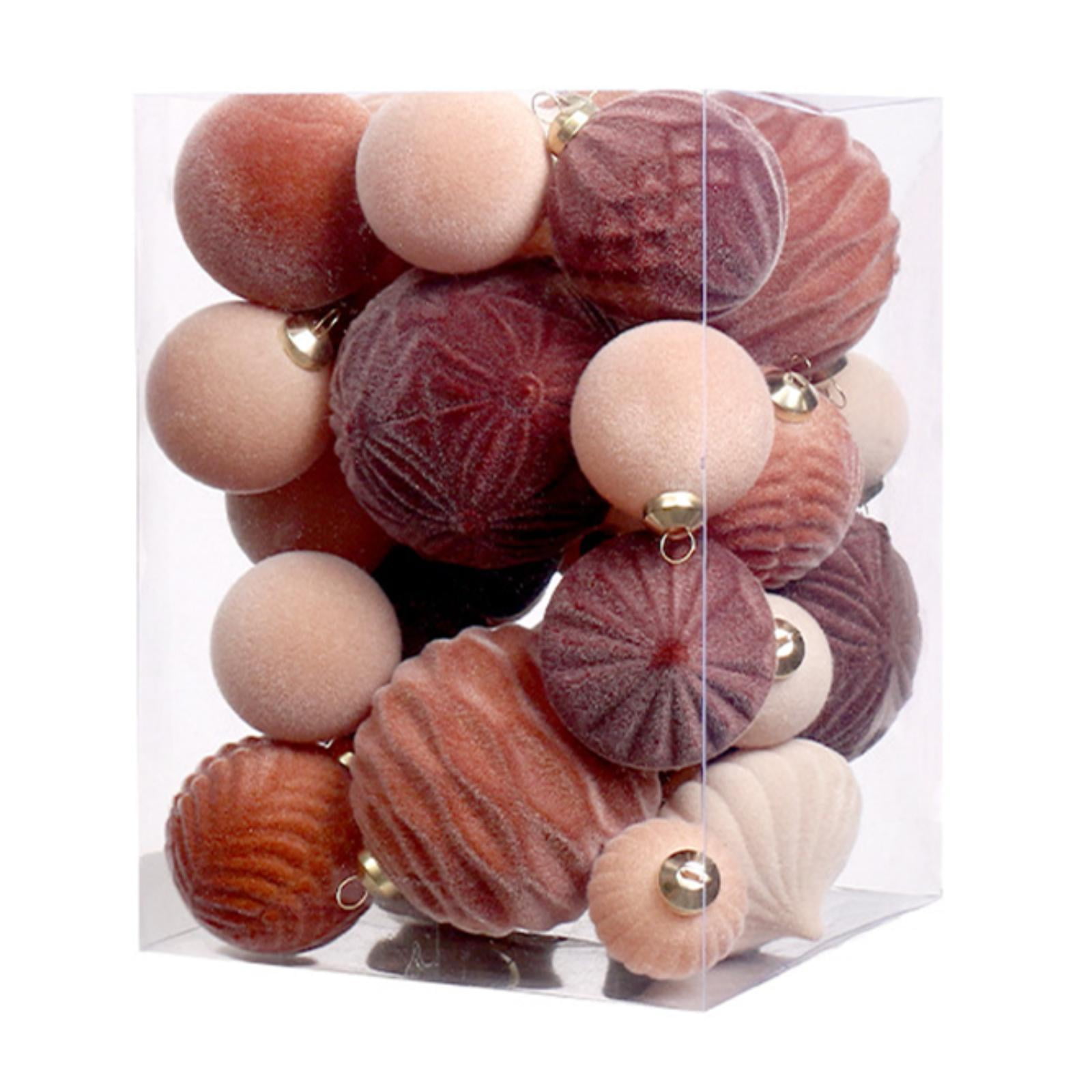 Bothyi - 35 Piezas De Adornos Navideños Colgantes De Bolas, Adornos Navideños Modernos, Bolas De Colores Mezclados