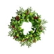 thumbnail image 3 of Guirnalda De Hojas Verdes Colgante Floral Romántico Para Puertas Delanteras Tienda Ventanas Estilo C, 3 of 5