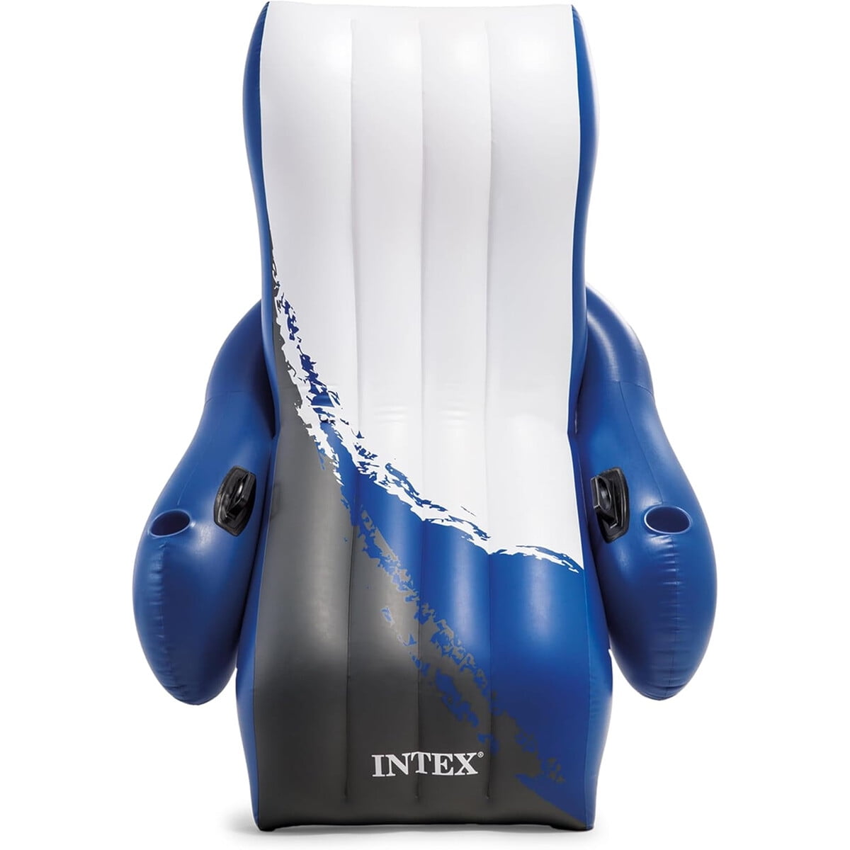 Sillón Flotador Intex 71x135cm Reclinable Porta Vasos