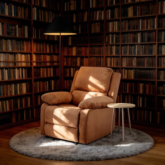Bergere Reclinable Café 86x92x100 Cm