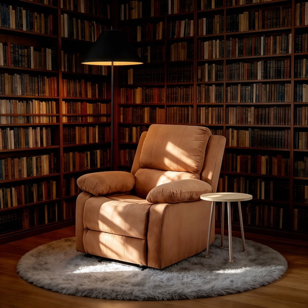 Bergere Reclinable Café 86x92x100 Cm