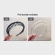 thumbnail image 1 of Hair Clip Frosted Color Headband Women's Non-slip Band Teeth Simple Pressure Headband Face Headband Hair Accessories, 1 of 5