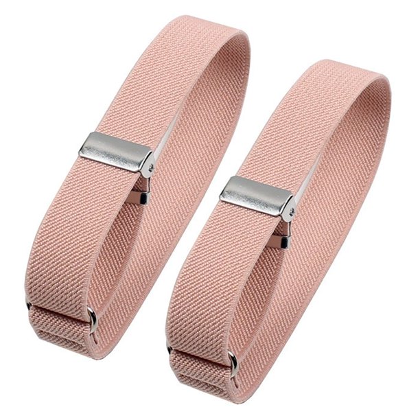 Brazalete elástico para mujer y hombre, brazalete de 2 cm, gemelos para camisa