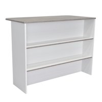 Fmfurniture - Isla Cocina 120X60X90 Cm Gris