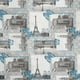 thumbnail image 3 of Cortina de Baño Diseño Eiffel sin Forro, 3 of 4