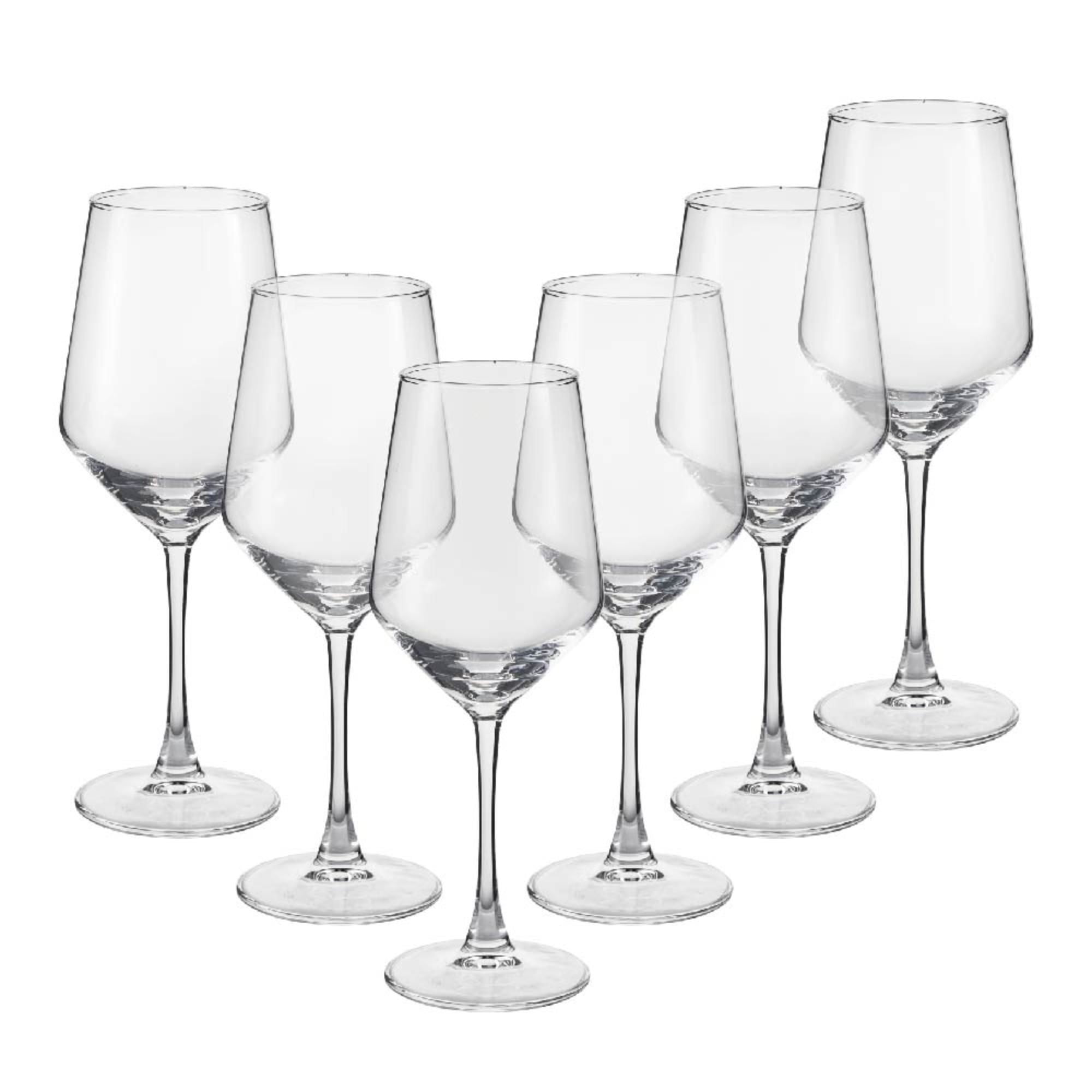 Mainstays - Set 6 Copas Vino 490Ml Transparente