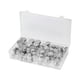 thumbnail image 1 of Kit de conexiones hidráulicas VEVOR 64 PCS BSPP con tapa y enchufe, 1 of 8