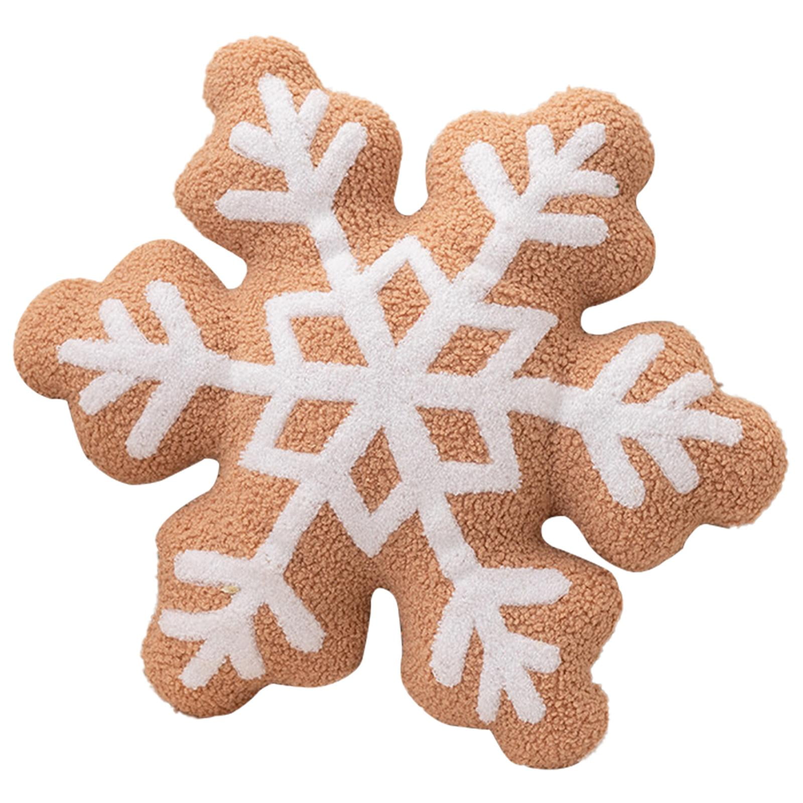 Bothyi - Cojín Navideño Para Sofá, Novedoso Cojín Navideño Para Festival, Oficina, Dormitorio, 42 X 42 Cm, Marrón Claro