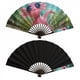 thumbnail image 5 of Ajolote Abanico Plegable Chino, Abanico de Mano de Poliéster Plegable, Abanicos para Baile Fiesta Hogar, Adecuado para Hogar, Oficina, Fiesta, 5 of 6