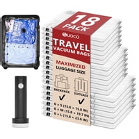 Bolsas De Viaje Para Aspiradora Suoco Con Bomba Eléctrica Recargable, 18 Unidades