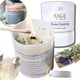 thumbnail image 1 of Candle Aligned Truth Co Sage con selenita y cristal de cuarzo, 240 ml, 1 of 6