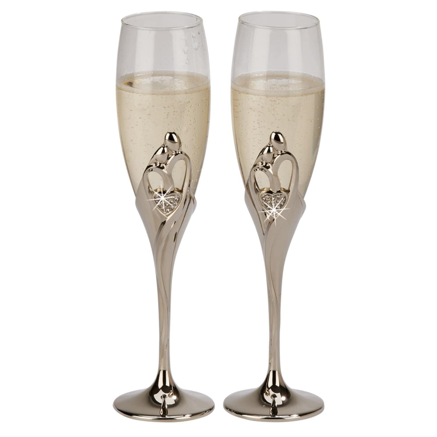 Set De Flautas Embrace Creative Gifts International Niquelado