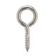 thumbnail image 1 of Ojo de tornillo Hampton de acero inoxidable pulido, 120 libras, paquete de 20, 1 of 1