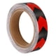 thumbnail image 3 of Cinta Reflectante Uxcell, 1 Rollo 30 pies x 1 pulgada Cinta Adhesiva de Seguridad de Alta Visibilidad Reflector, Flecha Roja Negra, 3 of 6
