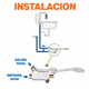 thumbnail image 3 of Válvula Pedal HE-HE 1/2" Marca Taumm Color Cromo, 3 of 8