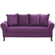thumbnail image 1 of Sofa Lua 3c Felpa 20 Morado, 1 of 5