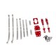 thumbnail image 2 of Piezas De Actualización Para Coche RC, Piezas De Repuesto Modificadas Para Bricolaje Para Vehículo RC MN82 1/12, Color Rojo, 2 of 5