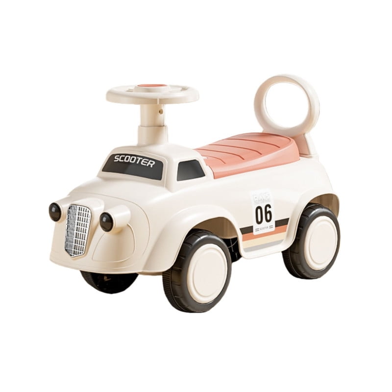 Babyluna - Andador Correpasillos Coche Infantil Con Música Blanco