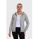 thumbnail image 1 of Polerón Mujer Hoodie Gris, 1 of 4