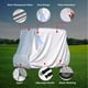thumbnail image 3 of Cobertura para Carrito de Golf FOLU 2/4 Pasajeros Impermeable Plateado, 3 of 6