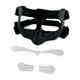thumbnail image 2 of Máscara de baloncesto, protector facial para nariz rota, con acolchado, máscara facial, protector de nariz, máscara para entrenamiento de fútbol, boxe Pegatina transparente negra., 2 of 5
