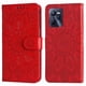 thumbnail image 3 of Funda tipo cartera FOXDOCK para Realme C35 4G , diseño girasol en relieve, cuero PU, cierre magnético, soporte y tarjetero, 3 of 5