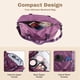 thumbnail image 5 of Bolso De Viaje Tipo Duffel Morado Impermeable 55 X 27 X 18 Cm, 5 of 7