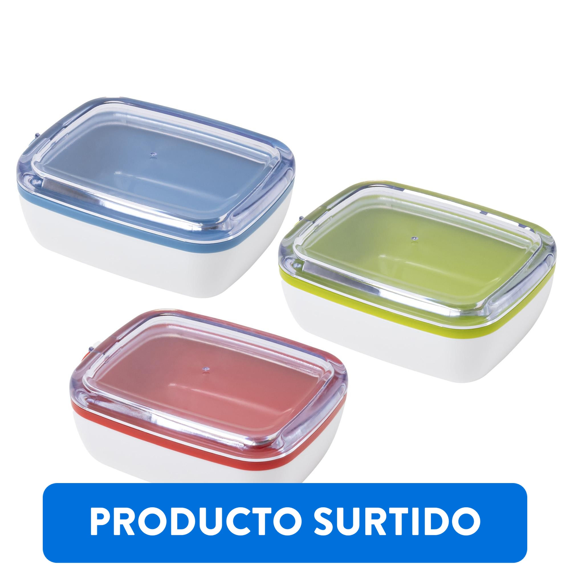 Mainstays - Contenedor 200Ml Snack Fruta, Producto Surtido
