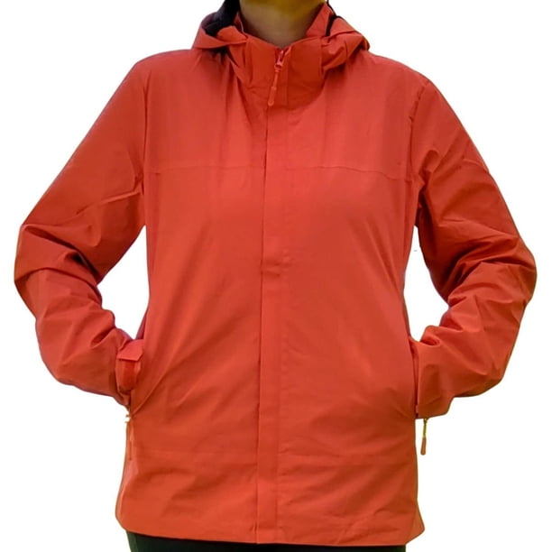 Chaqueta Hombre 100% Impermeable Cierre Con Gorro H81