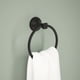 thumbnail image 2 of Anillo de toalla de mano de baño moderno, accesorios de baño Perchero de toallas de baño para cocina, negro mate (18 * 15,5 cm) (el embalaje incluye tres tornillos), 2 of 3