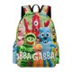 thumbnail image 1 of Yo Gabba Gabba-theme Backpack, Campus style schoolbag Bookbag with Adjustable Shoulder Straps And Large Zip Compartment, Unisex Travel Bags.42x30x15cm, 1 of 6