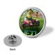 thumbnail image 3 of Leo-Theme Round Button Badge: Premium Metal Construction, Ideal for High-End Events 2.8 cm, 3 of 6