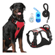 thumbnail image 1 of Arnés de perro chaleco pechera con LED cordón 1.5m Rojo, 1 of 3