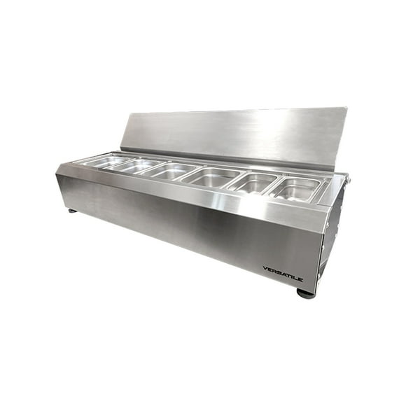 Salsero 6 estaciones de Sobremesa -inox