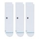 thumbnail image 1 of Calcetines Stance Crew Icon [paquete de 3] para hombre y mujer, color blanco, 1 of 4
