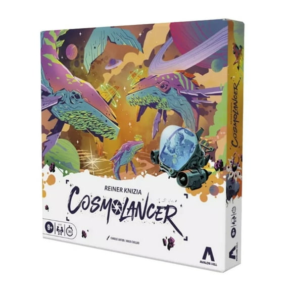 Juego de mesa Hasbro Gaming Cosmolancer, juego de estrategia de Reiner Knizia